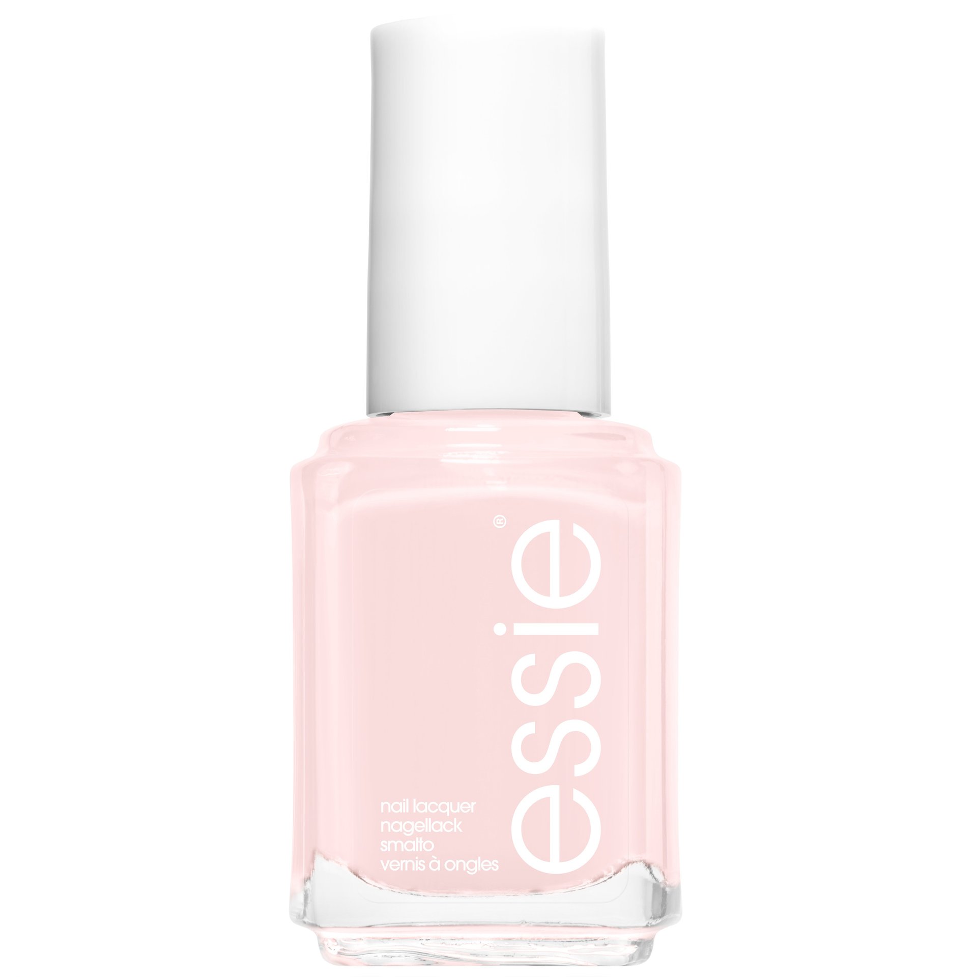 uk pink polish - muchi enamel light - nail muchi, essie